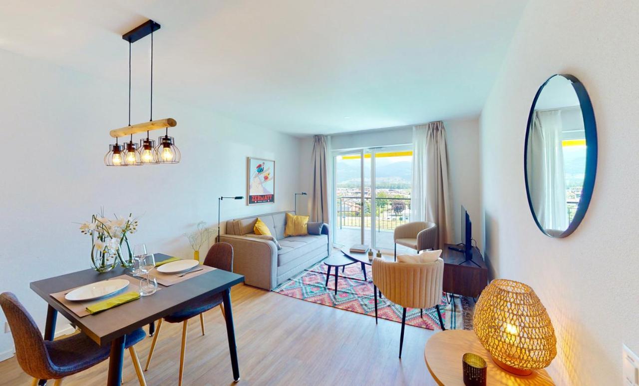 Alp Art Hotel Monthey Collombey-Muraz ภายนอก รูปภาพ